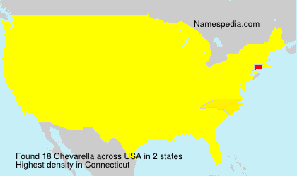 Surname Chevarella in USA Surname Chevarella in USA