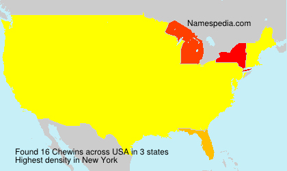 Surname Chewins in USA Surname Chewins in USA