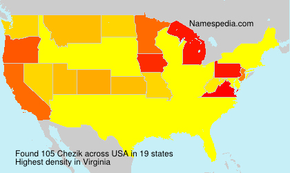 Surname Chezik in USA Surname Chezik in USA