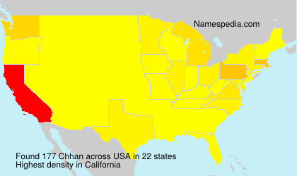 Surname Chhan in USA Surname Chhan in USA