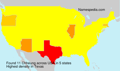 Surname Chheung in USA Surname Chheung in USA