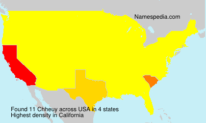 Surname Chheuy in USA Surname Chheuy in USA