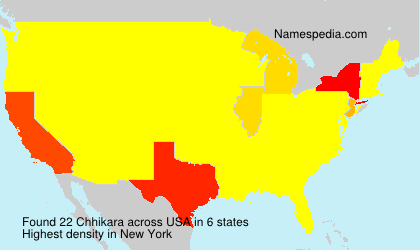 Surname Chhikara in USA Surname Chhikara in USA
