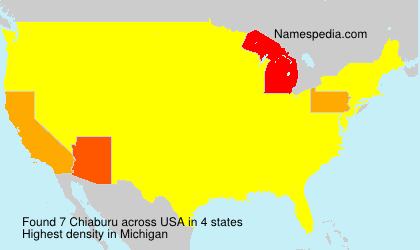 Surname Chiaburu in USA Surname Chiaburu in USA