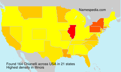 Surname Chianelli in USA Surname Chianelli in USA