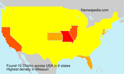 Surname Chicho in USA Surname Chicho in USA
