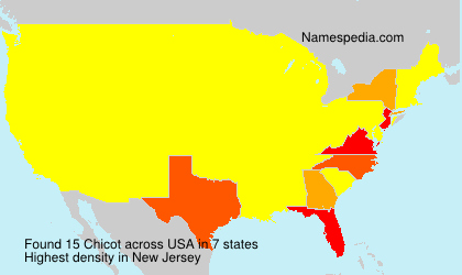 Surname Chicot in USA Surname Chicot in USA