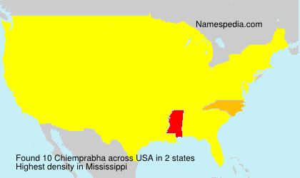 Surname Chiemprabha in USA Surname Chiemprabha in USA