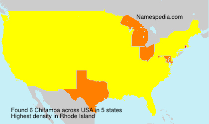Surname Chifamba in USA Surname Chifamba in USA
