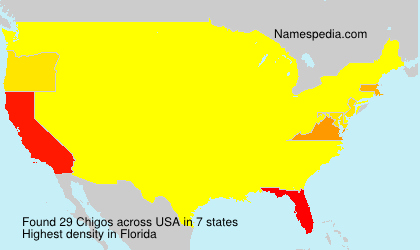 Surname Chigos in USA Surname Chigos in USA
