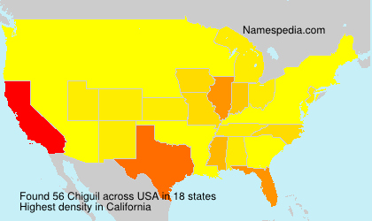 Surname Chiguil in USA Surname Chiguil in USA