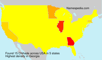 Surname Chihade in USA Surname Chihade in USA