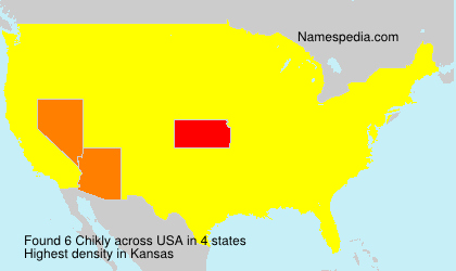 Surname Chikly in USA Surname Chikly in USA