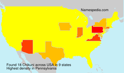 Surname Chikuni in USA Surname Chikuni in USA