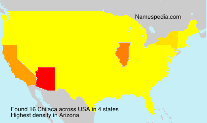 Surname Chilaca in USA Surname Chilaca in USA