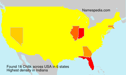 Surname Chilik in USA Surname Chilik in USA