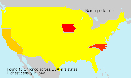 Surname Chilongo in USA Surname Chilongo in USA