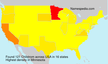 Surname Chilstrom in USA Surname Chilstrom in USA