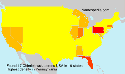 Surname Chimielewski in USA Surname Chimielewski in USA