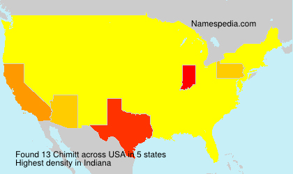 Surname Chimitt in USA Surname Chimitt in USA