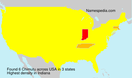 Surname Chimutu in USA
