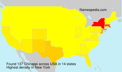 Surname Chinappi in USA Surname Chinappi in USA