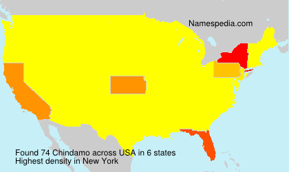 Surname Chindamo in USA Surname Chindamo in USA