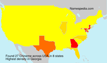 Surname Chineme in USA Surname Chineme in USA
