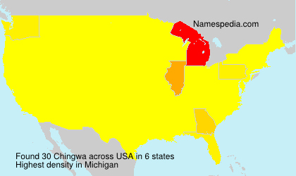 Surname Chingwa in USA Surname Chingwa in USA