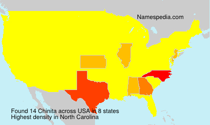 Surname Chinita in USA Surname Chinita in USA