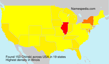 Surname Chinski in USA Surname Chinski in USA
