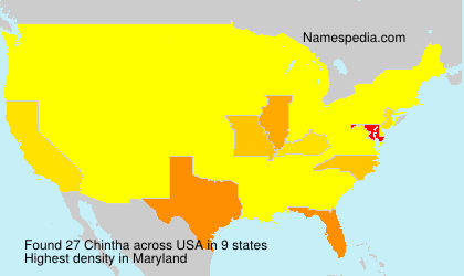 Surname Chintha in USA Surname Chintha in USA