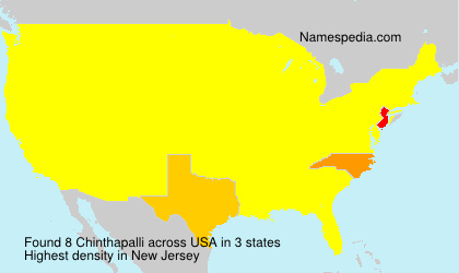 Surname Chinthapalli in USA Surname Chinthapalli in USA