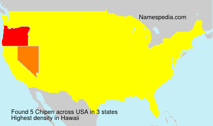 Surname Chipen in USA Surname Chipen in USA