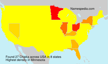 Surname Chipka in USA Surname Chipka in USA