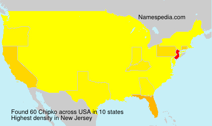 Surname Chipko in USA Surname Chipko in USA