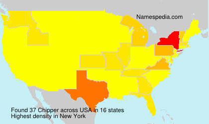 Surname Chipper in USA Surname Chipper in USA