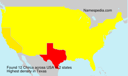 Surname Chirca in USA