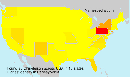 Surname Chirieleison in USA Surname Chirieleison in USA