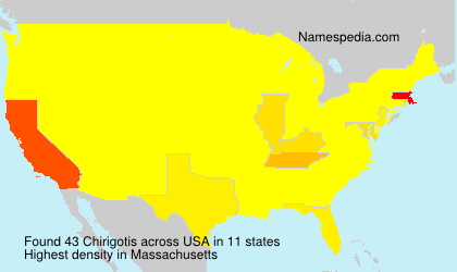 Surname Chirigotis in USA Surname Chirigotis in USA