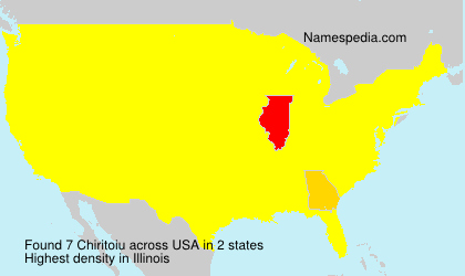 Surname Chiritoiu in USA Surname Chiritoiu in USA