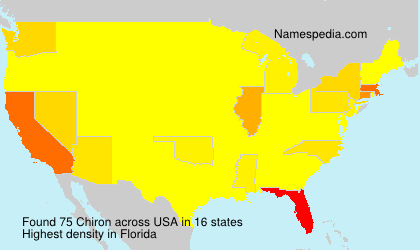 Surname Chiron in USA Surname Chiron in USA