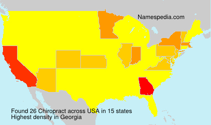 Surname Chiropract in USA Surname Chiropract in USA