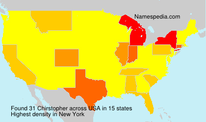 Surname Chirstopher in USA Surname Chirstopher in USA