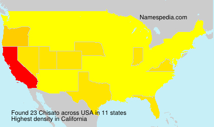 Surname Chisato in USA Surname Chisato in USA