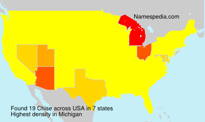 Surname Chise in USA Surname Chise in USA