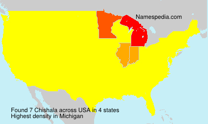 Surname Chishala in USA Surname Chishala in USA
