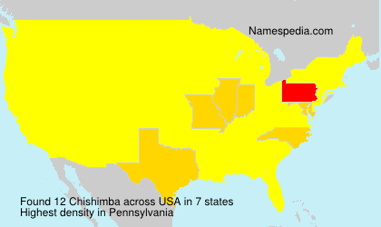 Surname Chishimba in USA Surname Chishimba in USA