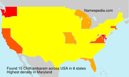 Surname Chithambaram in USA Surname Chithambaram in USA