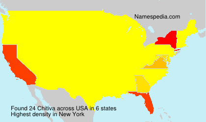 Surname Chitiva in USA Surname Chitiva in USA